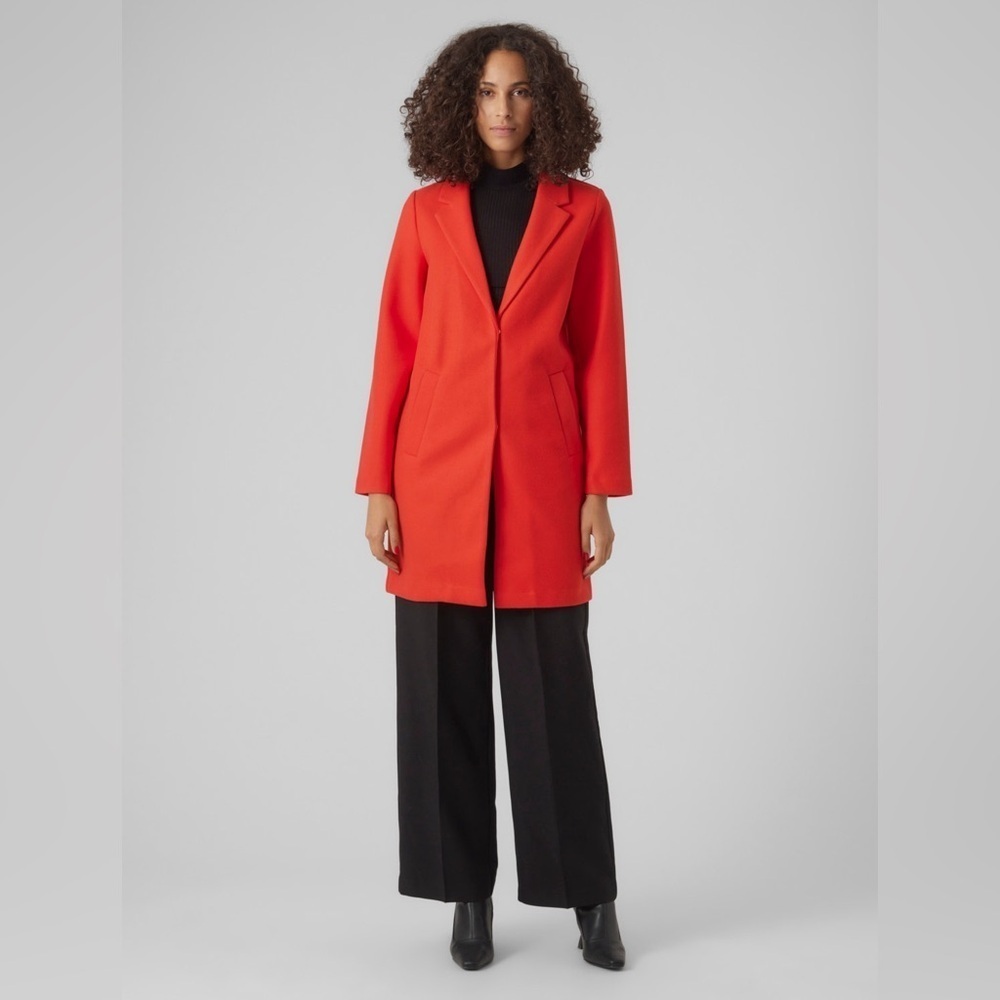 Carolina Belle Women's Bold Red Blazer Size S